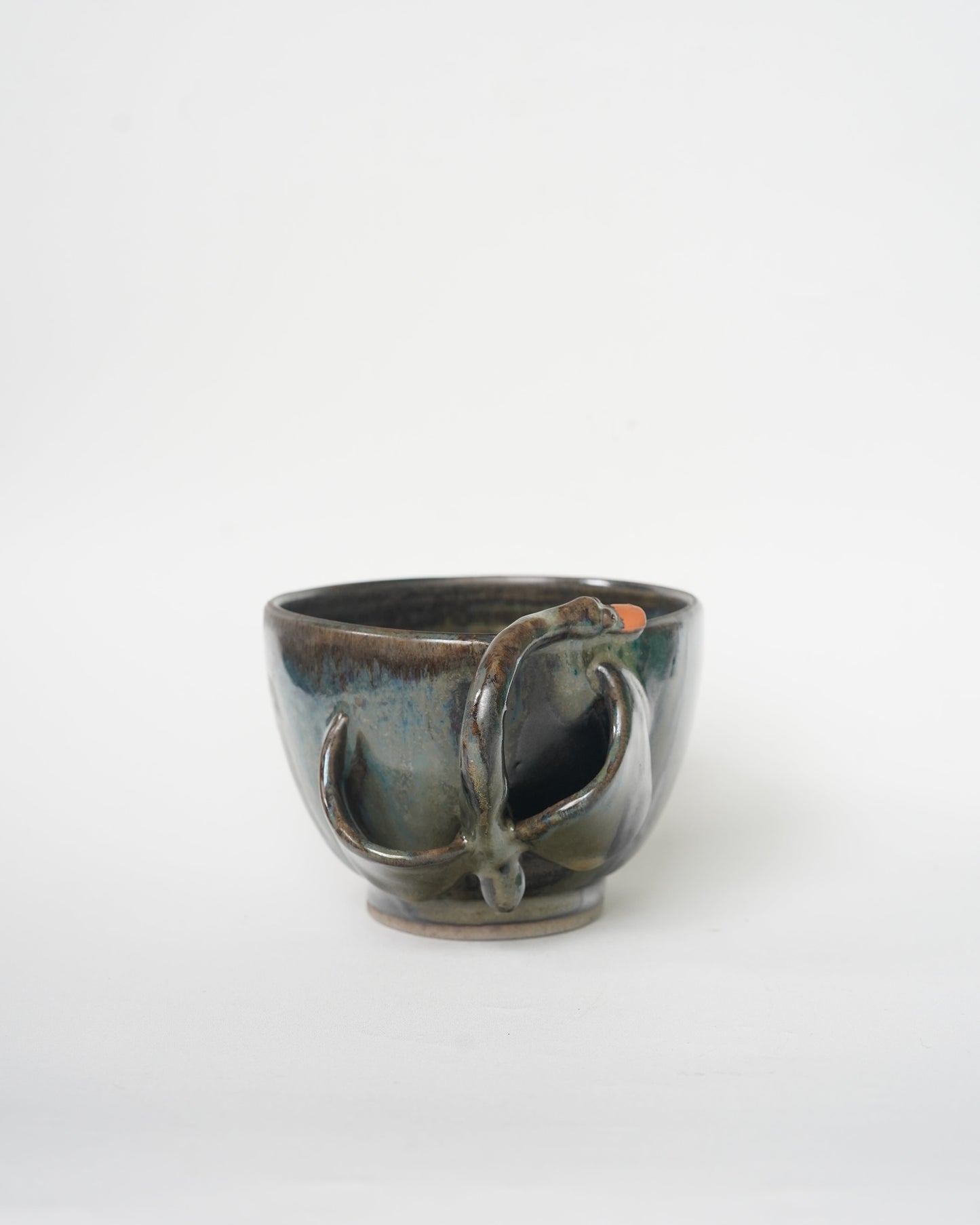 Starry Night Swan Bowl