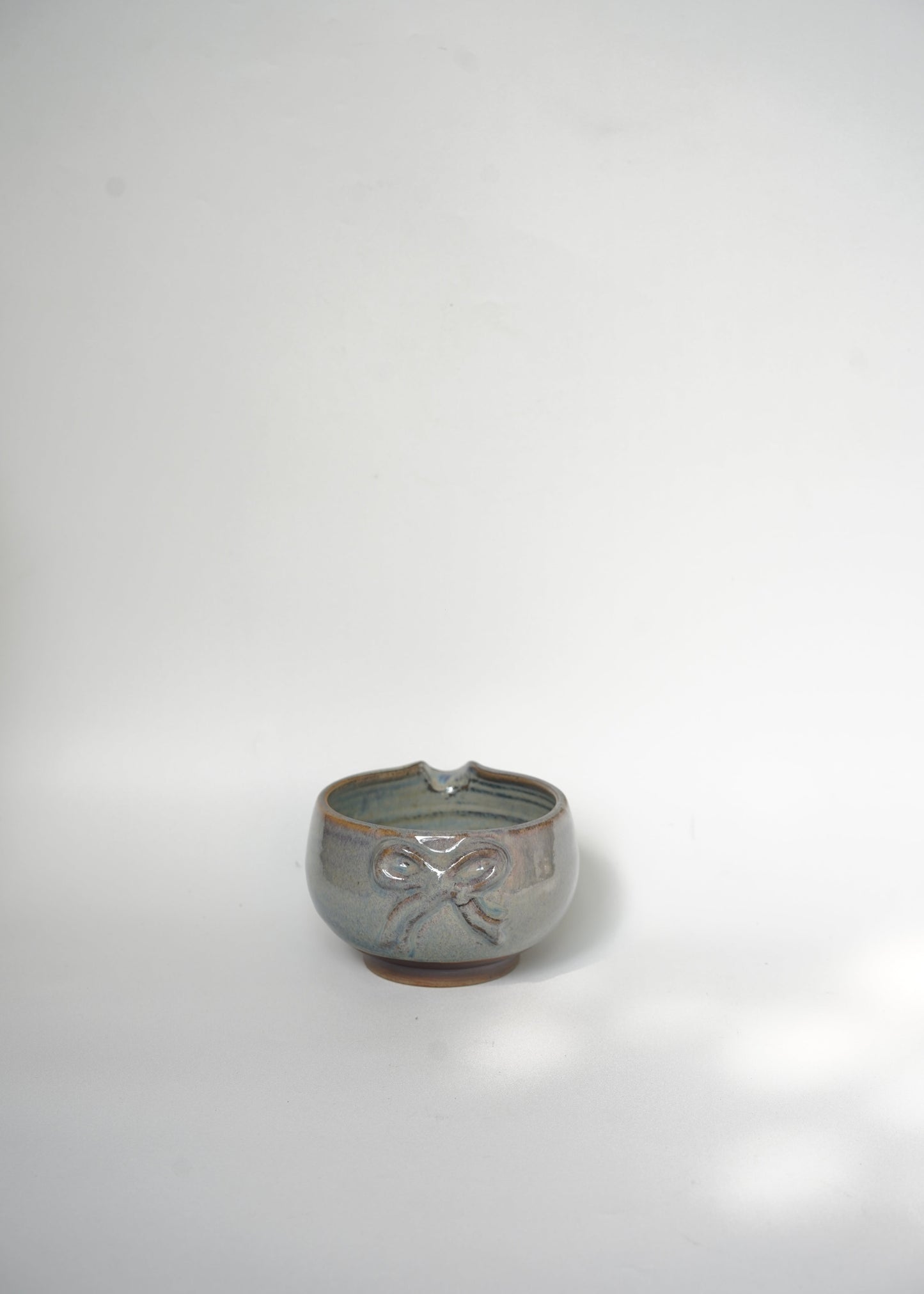 Ribbon Matcha Bowl - Purple Reduction (SVKB - 006)